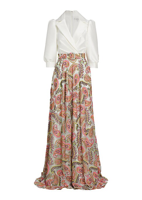 Chic Sequin Paisley Dress