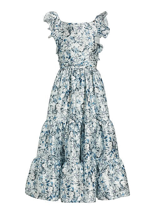 Chic Floral Midi Dress