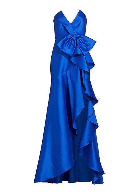 Elegant Satin Evening Dress