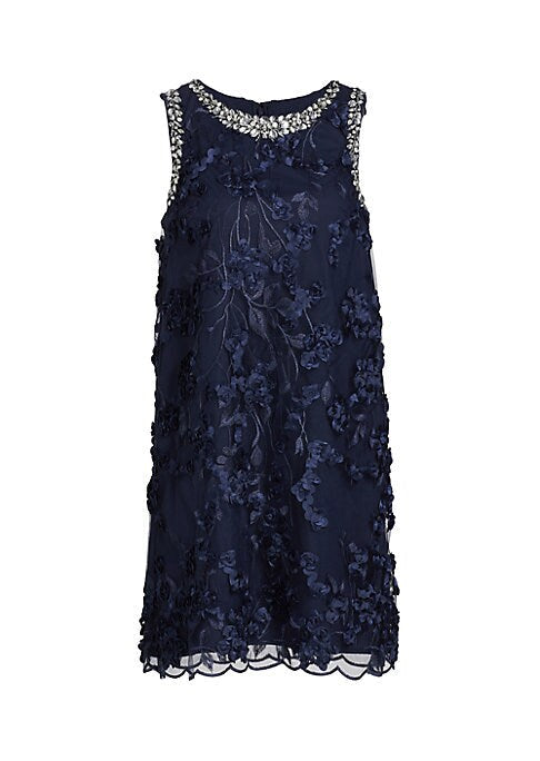 Scalloped Elegance Dress