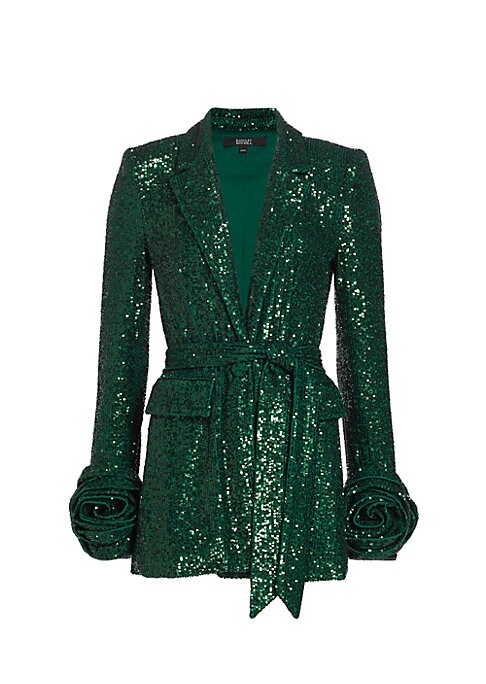 Lustrous Floral Jacket