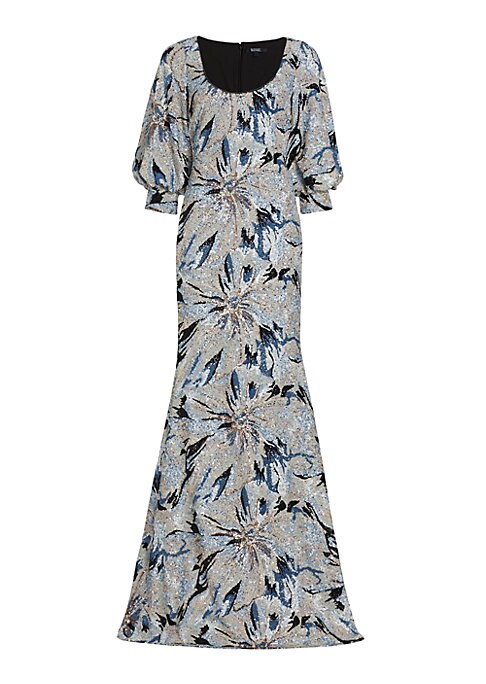 Floral Elegance Gown