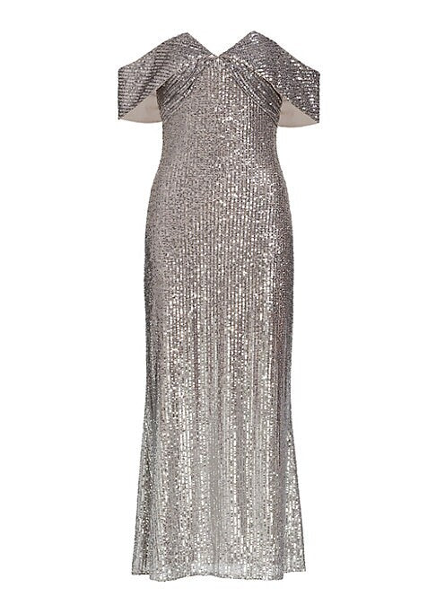Glimmering Gradient Dress