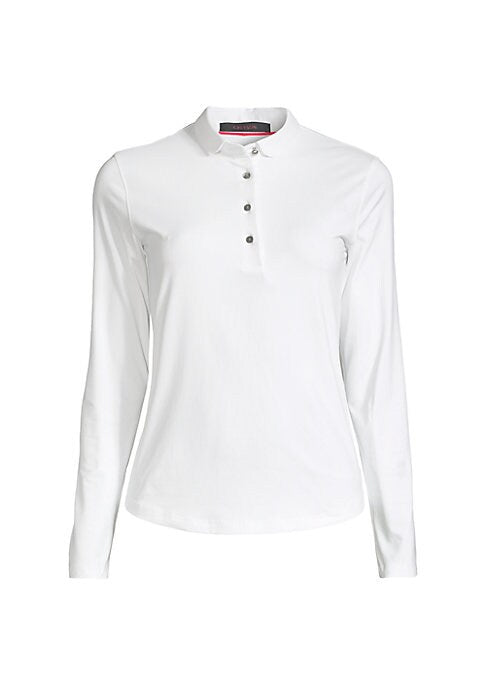 Chic Knit Polo Top