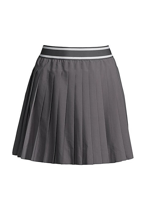 Sporty Pleat Skirt