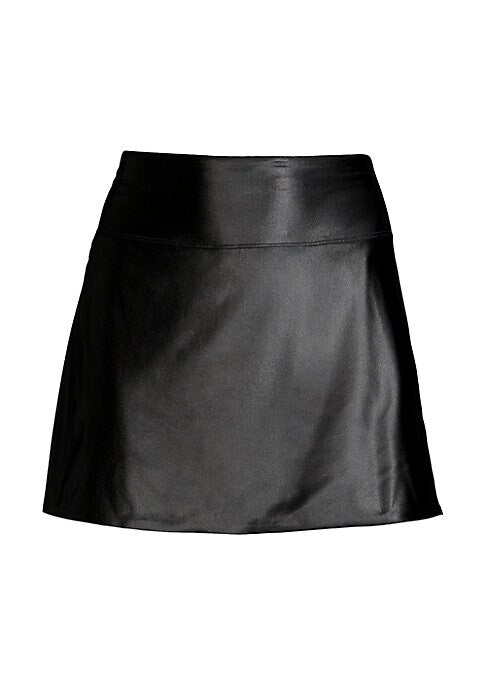 Metallic Performance Skort