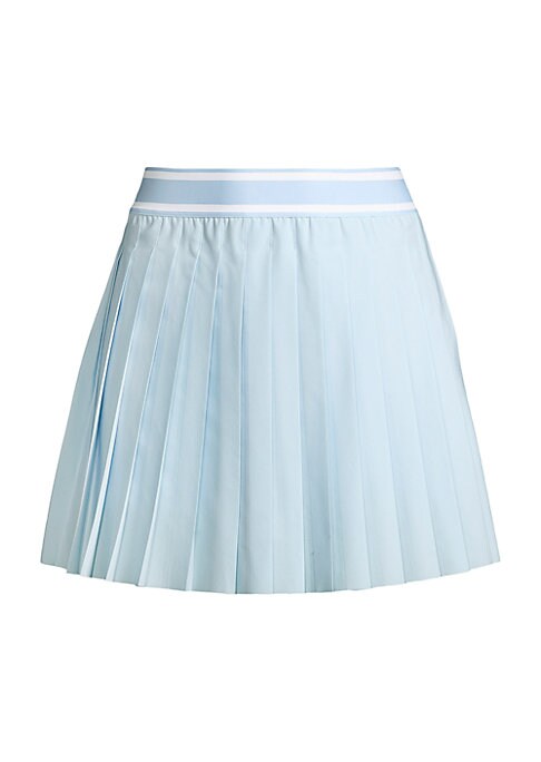 Sporty Pleat Skirt