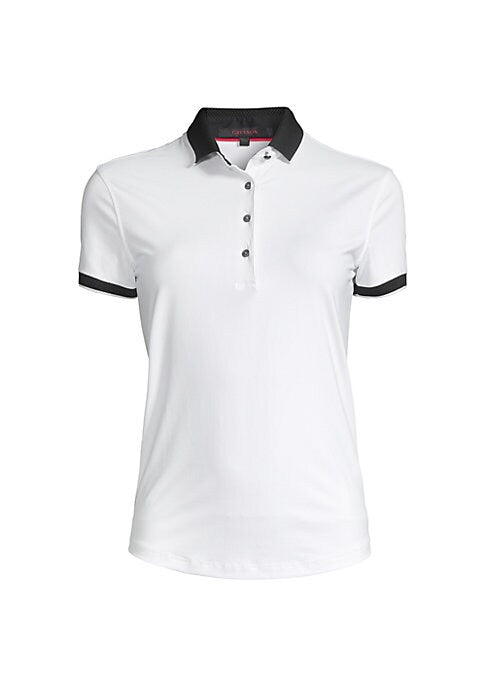 Contrast Trim Polo Tee