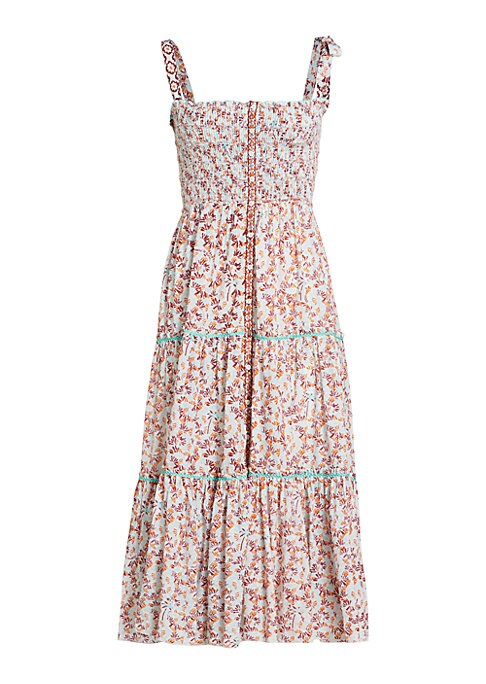 Flirty Tiered Cotton Dress