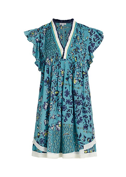 Floral Ruffle Minidress