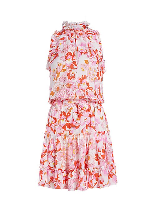 Floral Ruffle Delight Dress