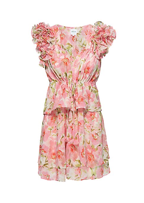 Floral Ruffle Bliss Dress