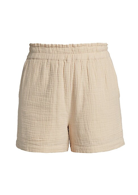 Chic High-Waisted Lounge Shorts