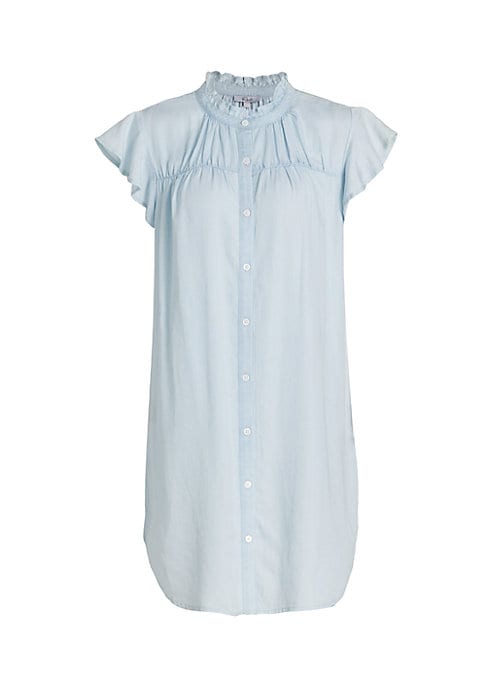 Ruffled Chambray Delight