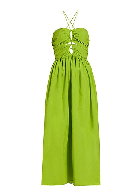 Chic Cut-Out Midi Dress