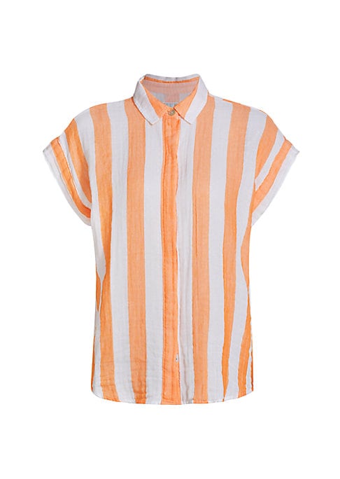 Colorblock Cotton Shirt