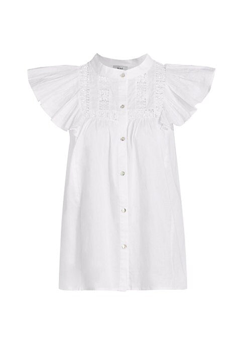 Lace Flutter Top