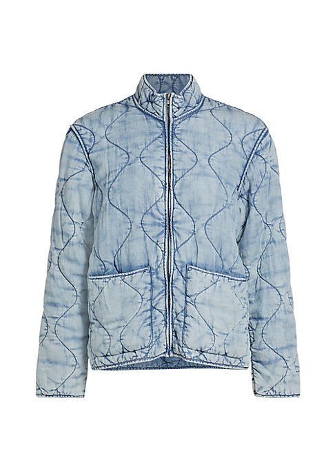 Quilted Chic Utility Jacket
