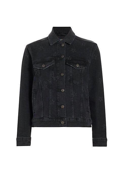 Stylish Stretch Denim Jacket