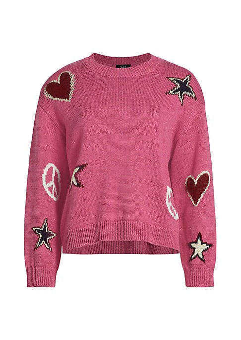 Shimmering Heart Sweater