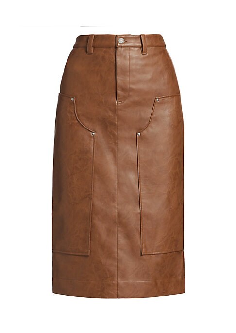 Utility Chic Midi Skirt