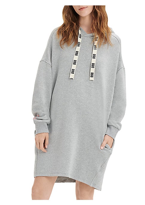 Cozy Fleece Hoodie Dress