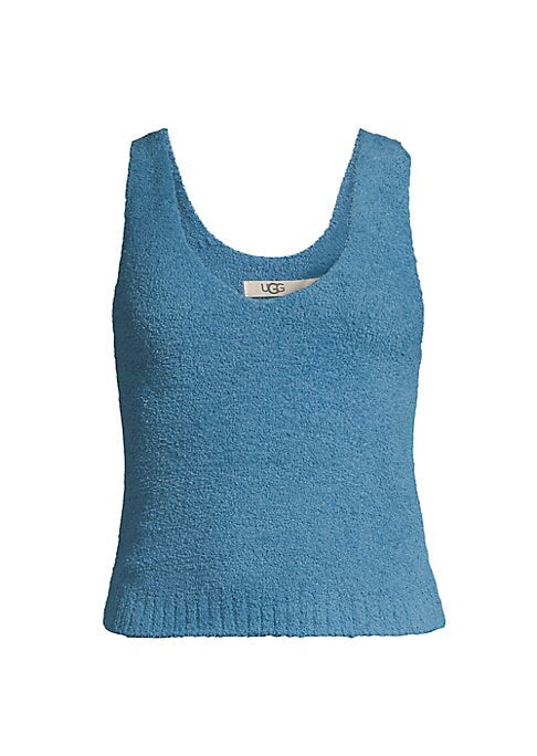 Fuzzy V-Neck Tank