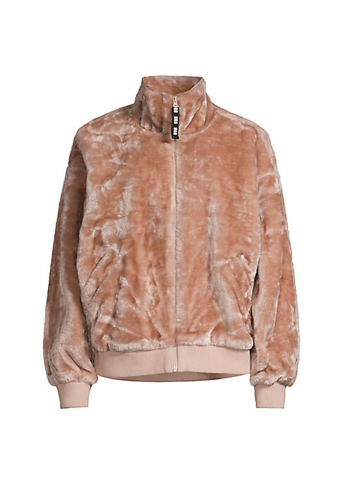 Velvet Chic Zip Jacket