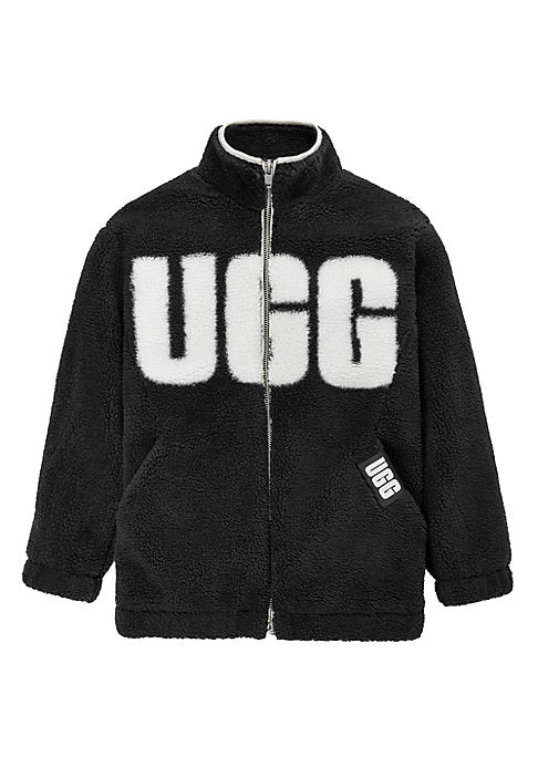 Cozy Logo Sherpa Jacket