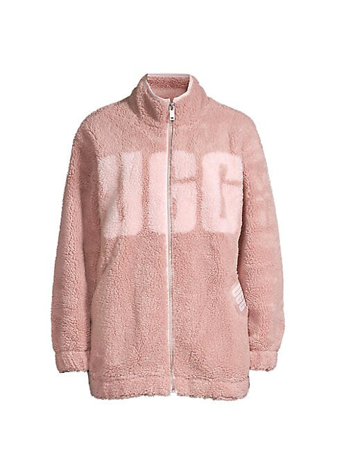 Cozy Logo Sherpa Jacket