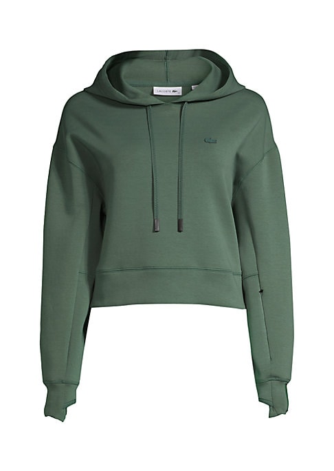 Cropped Fleece Pullover