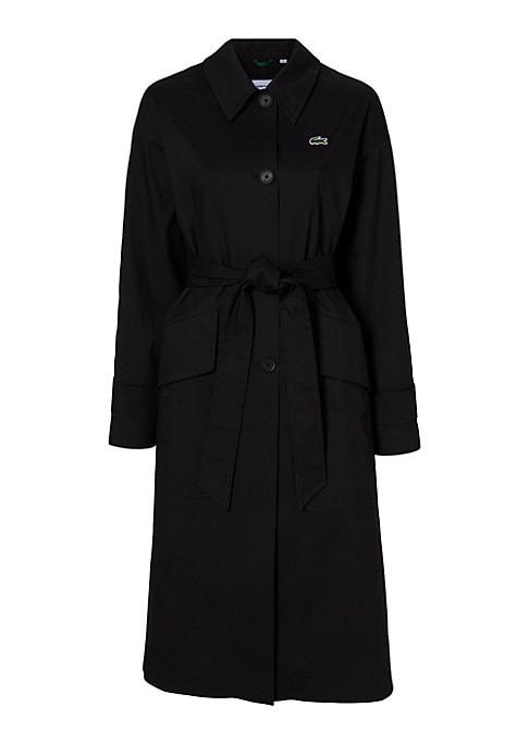 Chic Belted Trench Coat