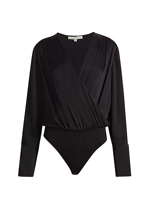 Elegant Surplice Bodysuit