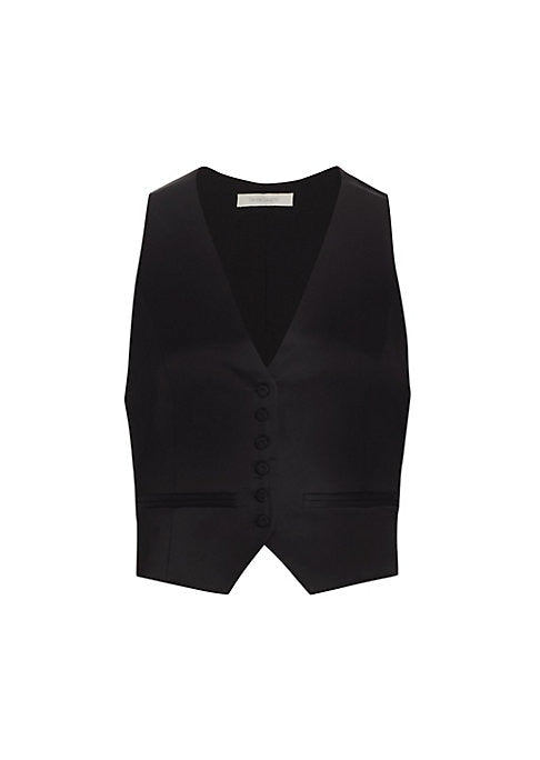 Chic Satin Vest
