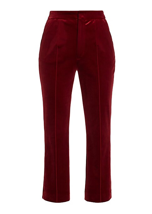 Velvet Kick Flare Pants