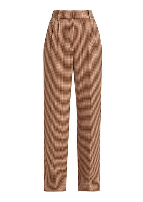 Chic Houndstooth Trousers