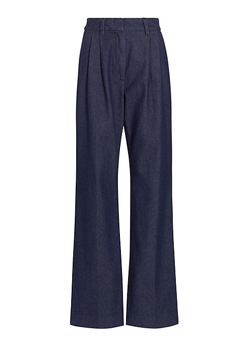 Chic Pleated Trousers