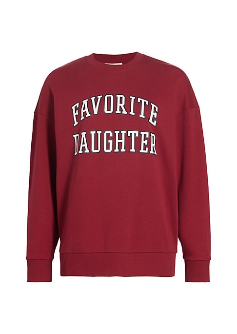 Casual Campus Logo Sweatshirt