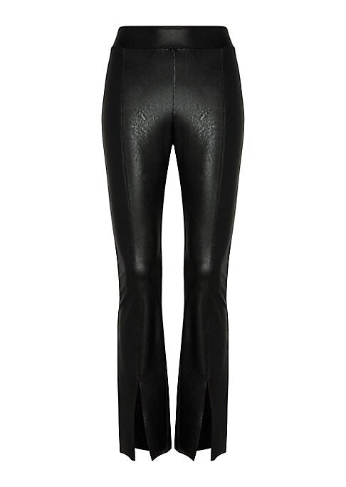 Split Hem Flare Leggings