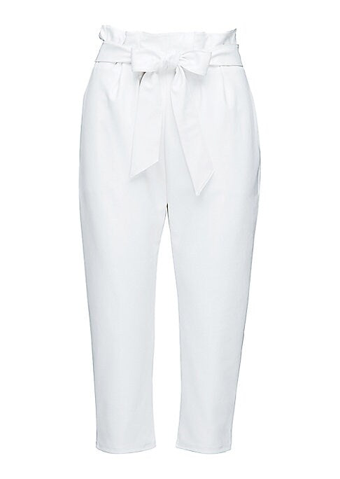 Chic Tapered Faux Pants