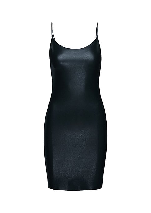 Sleek Stretch Slip Dress