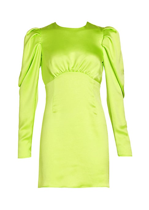 Elegant Backless Satin Dress
