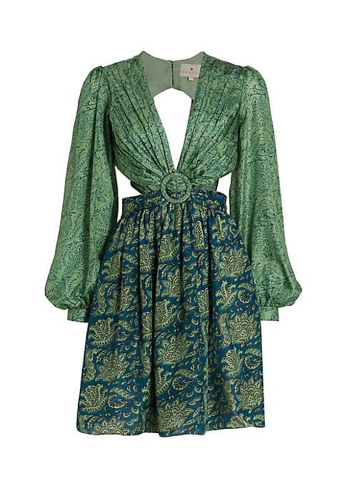 Silk Mini Dress Delight
