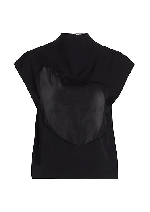 Chic Mock Neck Top
