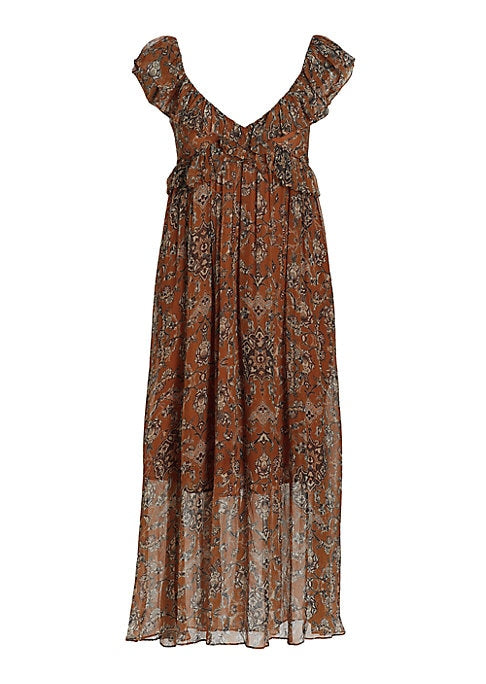 Floral Charm Midi-Dress