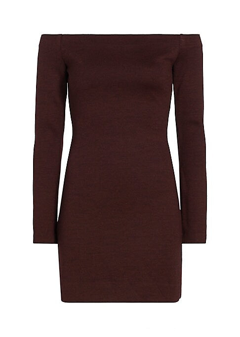 Chic Cutout Wool Dress
