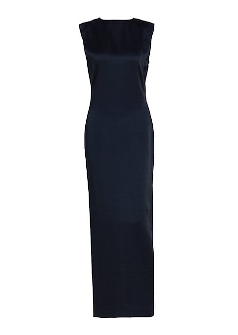 Sleek Backless Maxi Dress