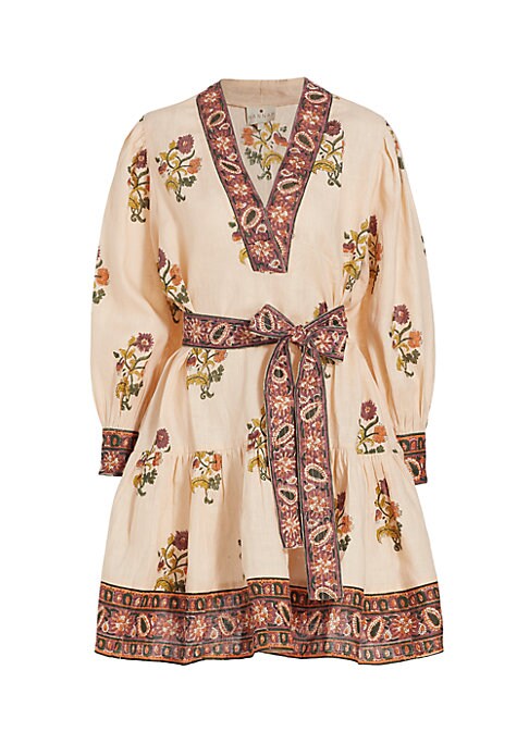 Chic Linen Flare Dress