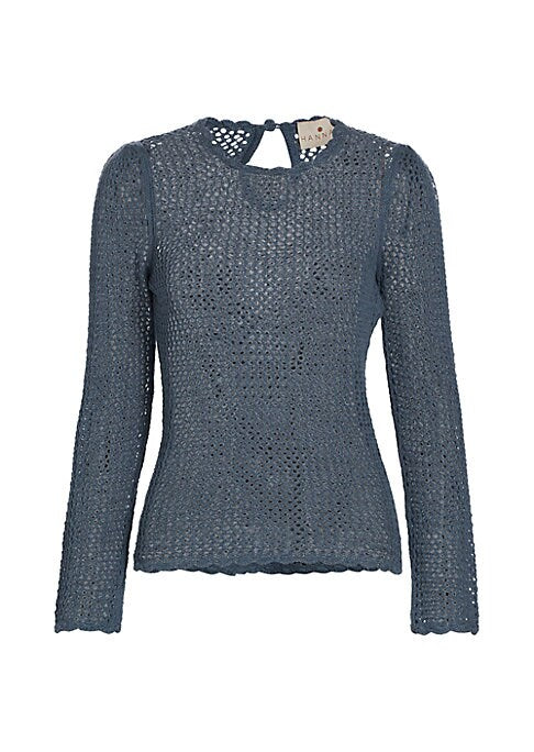 Scalloped Cotton Top