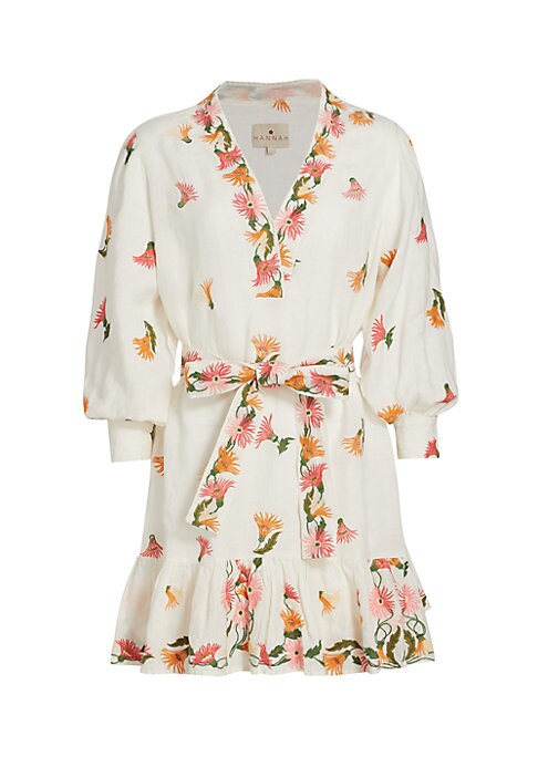 Floral Frill Minidress
